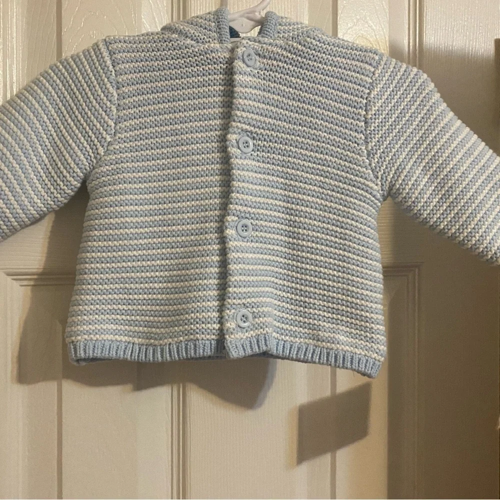 NWT Little Me Hooded Cardigan